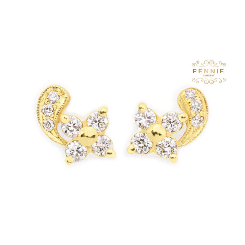 ต่างหูเพชร