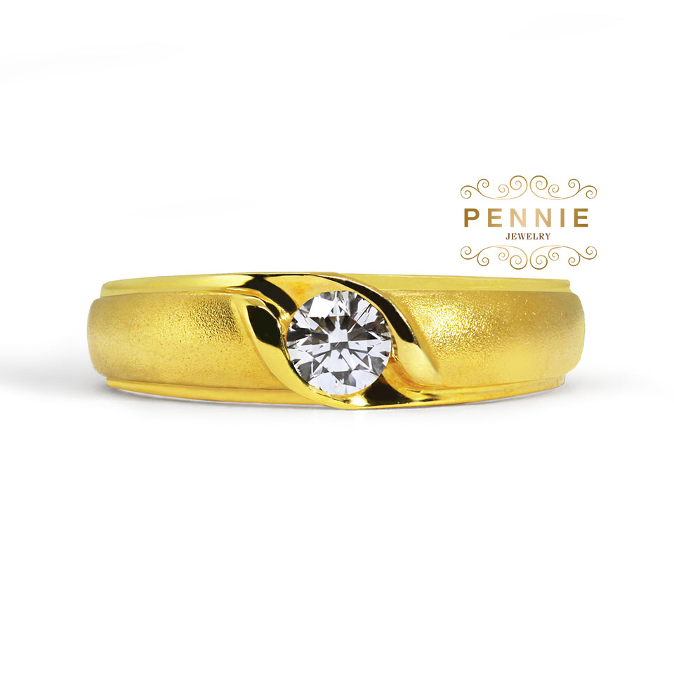 แหวนเพชรเม็ดเดียว – Pennie Jewelry