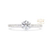 แหวนเพชร0.48กะรัตน้ำ100GIA