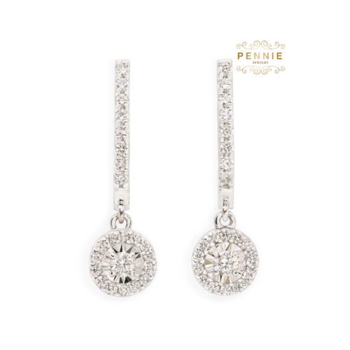 ต่างหูเพชร