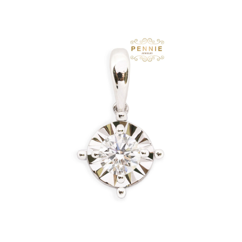จี้เพชร0.29กะรัตน้ำ100GIA