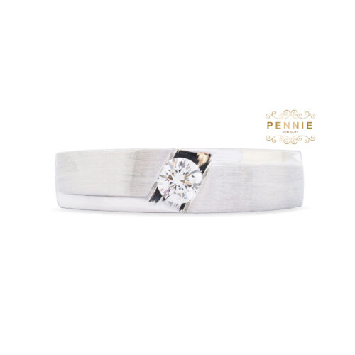 แหวนเพชร(ชาย)0.20กะรัตน้ำ100GIA