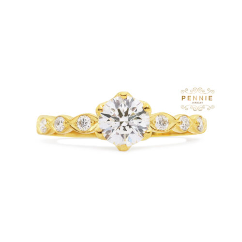 แหวนเพชร0.57กะรัต